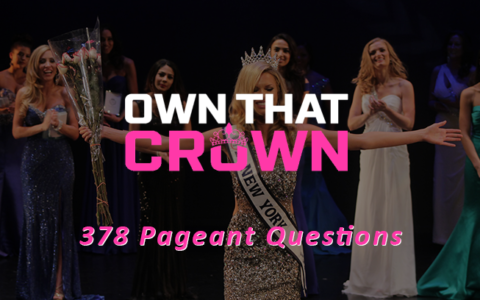 pageant questions