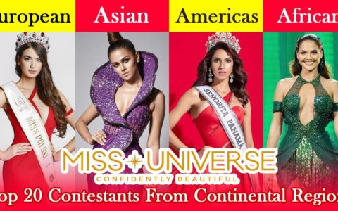 Miss Universe 2020-Top 20 Candidates From Continental Regions(Strongest Candidates)Aboutmore