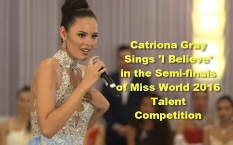 Catriona Gray - Miss World 2016 Talent Competition