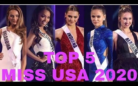 TOP 5 MISS USA 2020 | FULL HD