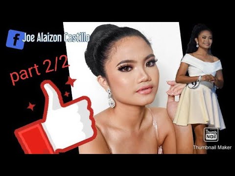 Pageant makeup for Morena (part 2/2)