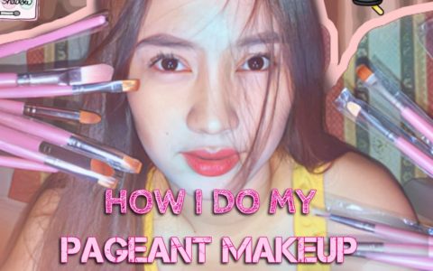 HOW I DO MY PAGEANT MAKEUP! | Maybe Perez