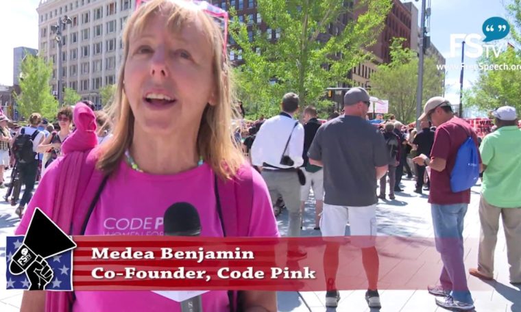 Medea Benjamin Discusses CODEPINK'S Miss America Pageant with Free Speech TV