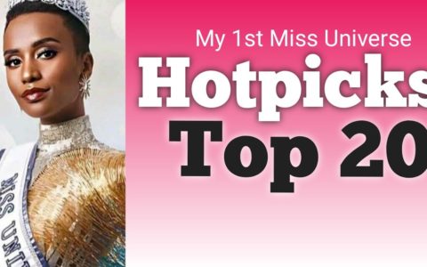 My first Miss Universe Top 20 Hotpicks