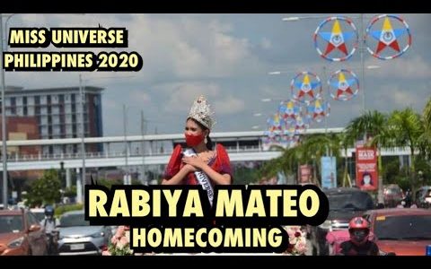 (CLEAR FOOTAGE) ILOILO CITY :MISS UNIVERSE PHILIPPINES 2020 MISS RABIYA MATEO HOMECOMING