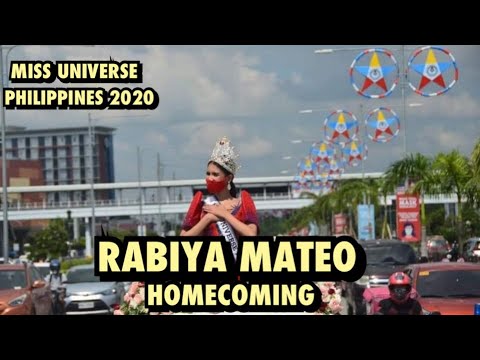 (CLEAR FOOTAGE) ILOILO CITY :MISS UNIVERSE PHILIPPINES 2020 MISS RABIYA MATEO HOMECOMING