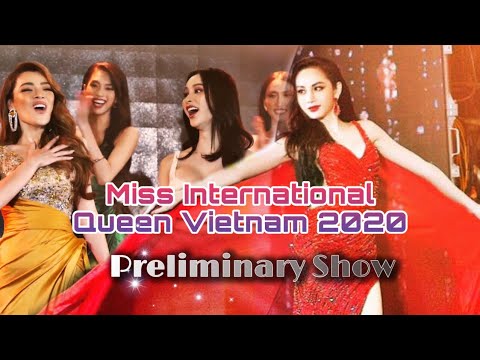 Miss international queen vietnam 2020 preliminary competition : Top 8 evening gowns and Talent show