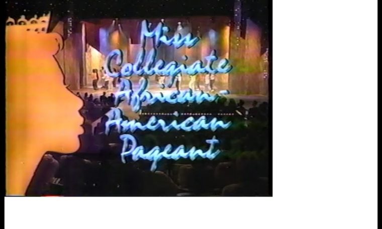 From 1990: Fourth Annual Miss Collegiate African-American Pageant