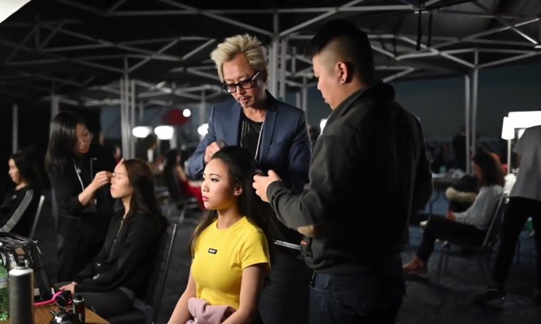 Miss Chinese Toronto Pageant 2019 Backstage" from Inam Bhatti 2019 #SpellboundHairDesign