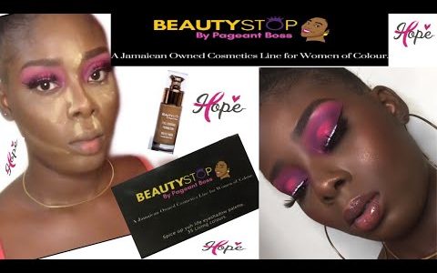BREAST CANCER AWARENESS MAKEUP TUTORIAL ft BEAUTY STOP BY PAGEANT BOSS