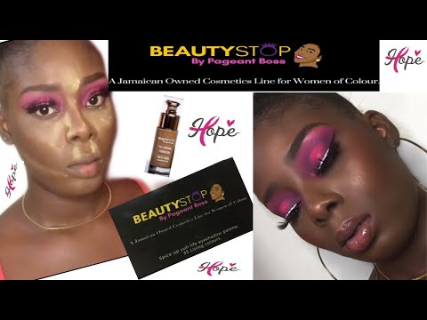 BREAST CANCER AWARENESS MAKEUP TUTORIAL ft BEAUTY STOP BY PAGEANT BOSS