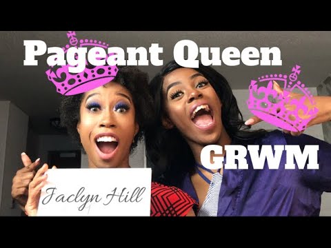 PAGEANT GRWM | ft Daphne Lee Miss Black USA 2017 | AP LOU