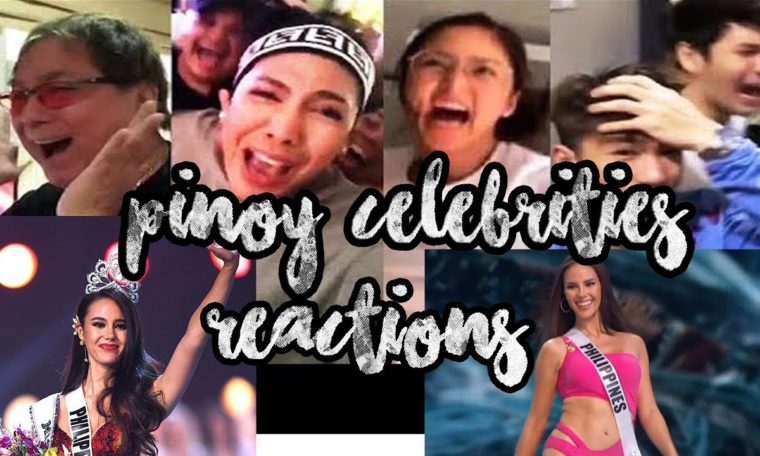 Pinoy Celebrities REACTIONS to Miss Universe 2018 Catriona Gray!