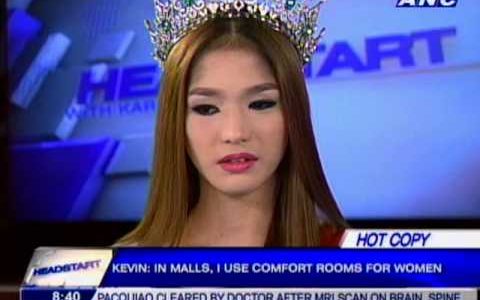 Kevin Balot crowned Miss International Queen 2012