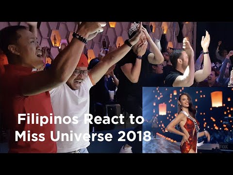 Epic Reactions to Miss Universe 2018 Catriona Gray