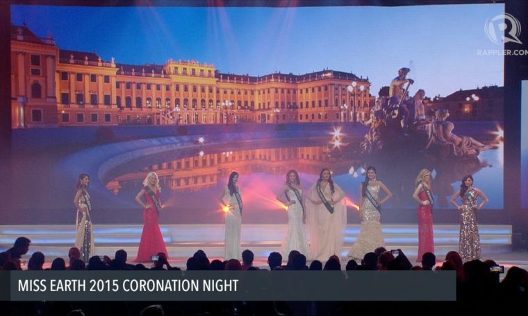 Miss Earth 2015 coronation night: Evening gown competition