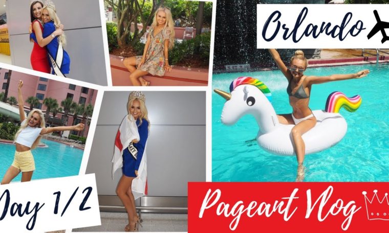 Orlando Pageant Vlog ❤️ 🇺🇸 - Day 1/2- Galaxy International pageant 👑