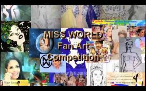 Miss World Video Diary - Fan Art Competition!