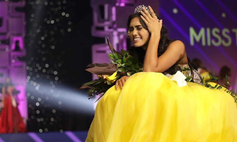 Filipina beauty wins Miss Teen USA 2020; adores Catriona Gray