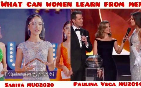 Q&A | Final Answer| Paulina Vega Miss Universe 2014 vs Sarita Reth Miss Universe Cambodia 2020