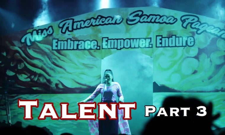 MISS AMERICAN SAMOA PAGEANT 2019 | Talent | PART 3