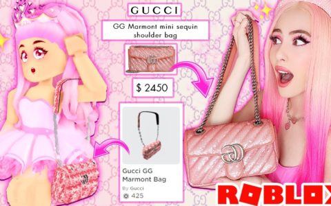 Buying REAL GUCCI To Match My Roblox Avatar... Gucci Spending Spree