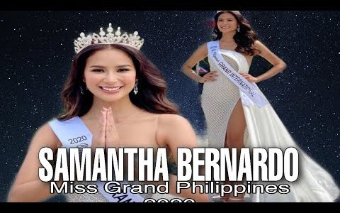 Finally Samantha Bernardo represent Philippines in Miss Grand International 2020 | MGI 2020