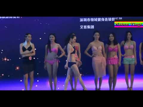 Miss Bikini World Pageant Swimsuit Show.