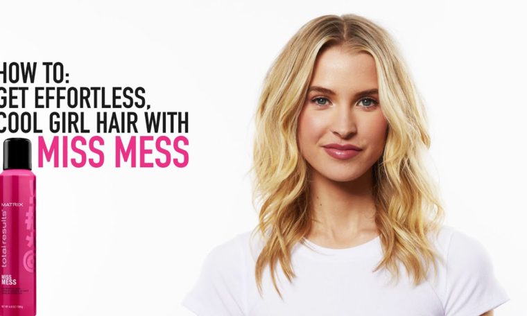 Instantly Add Volume and Texture with Total Results Miss Mess Dry Finishing Spray