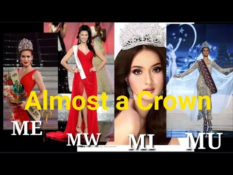 Almost a Crown Deligates from the Philippines in 4 major pageants...
