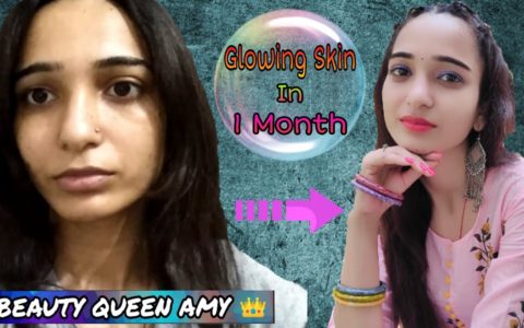 1 month challenge || Glowing healthy skin || Beauty Queen Amy || Skin Care