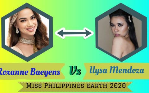 Roxanne Baeyens Versus Ilyssa Mendoza  | Complete Pageant Performance | Miss Philippines Earth 2020