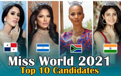 Top 10 Strongest Candidates Of Miss World 2021-(Aboutmore)Miss World 2021