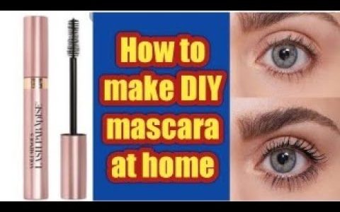 How to make MASCARA at home. DIY waterproof & Natural Mascara (100% working) By Beauty queen......