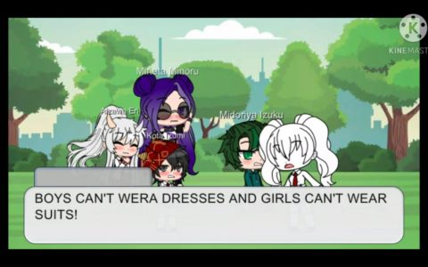 Boys Can't Wear Dresses Meme/BNHA