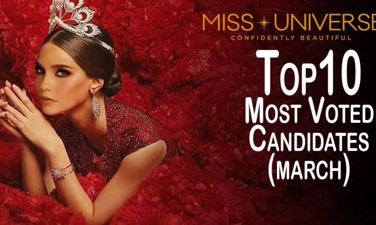 Top 10 Most Voted Candidates Of Miss Universe 2020 2021 March Aboutmore Miss Universe 2020 2021 Own That Crown