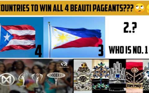 Countries to win four beauti pageants | Only 4 countries have won all Big Four pageant titles